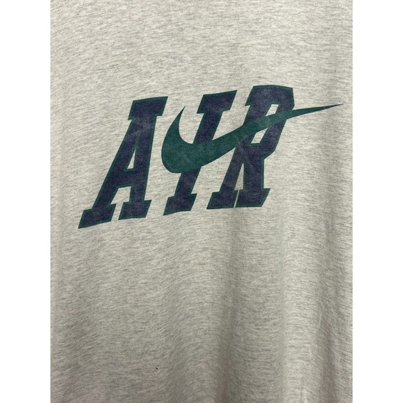 Nike Other - Nike T-Shirt Mens Heather Gray Air Logo Short Sleeve USA Made Large Vintage